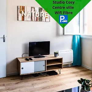  Appartement Le Debussy - Studio - Wifi Fibre- Centre Ville- Parking